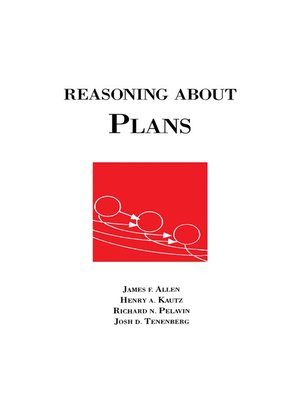 cover image of Reasoning About Plans